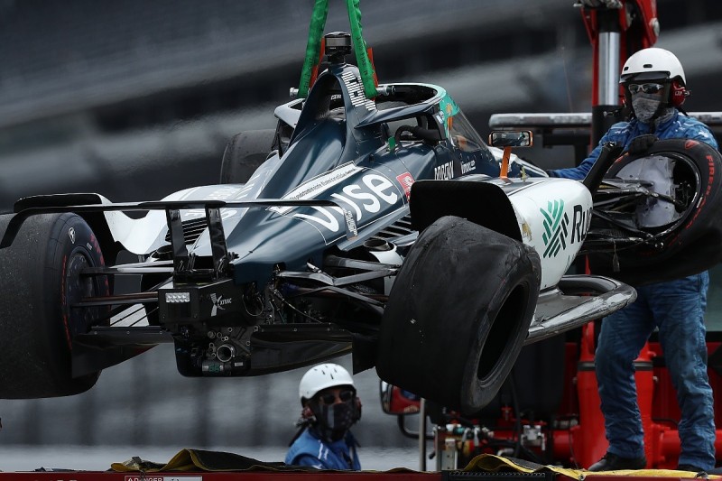 Dixon fastest on day two of Indy 500 practice as Alonso crashes