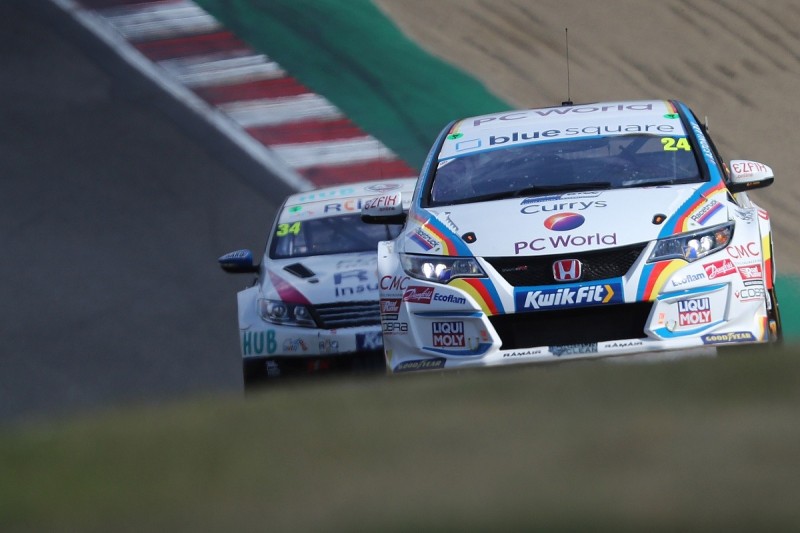 BTCC Brands Hatch: Hill stuns in free practice with Blundell Honda