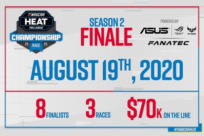 ASUS and Fanatec power the eNASCAR Heat Pro League championship finale