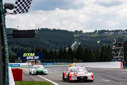 Muller outfoxed by "smarter" Rast for DTM victory in second Spa race