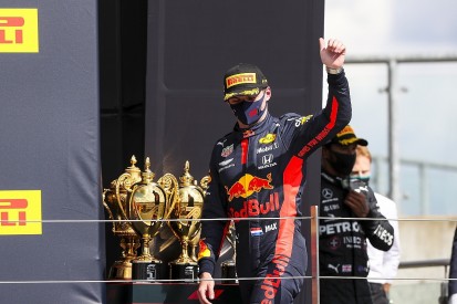 Verstappen "lucky and unlucky" with second after Mercedes F1 tyre punctures