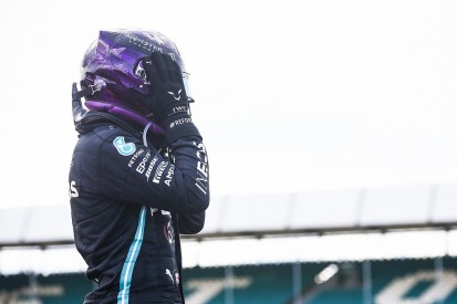 F1 British GP: Hamilton holds on after last lap tyre failure for Silverstone win