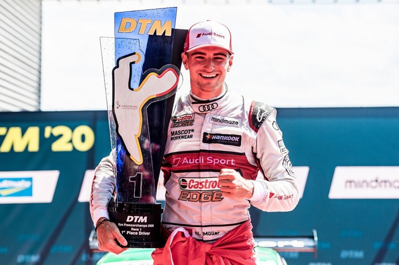 Muller dominates to victory in 2020 DTM opener