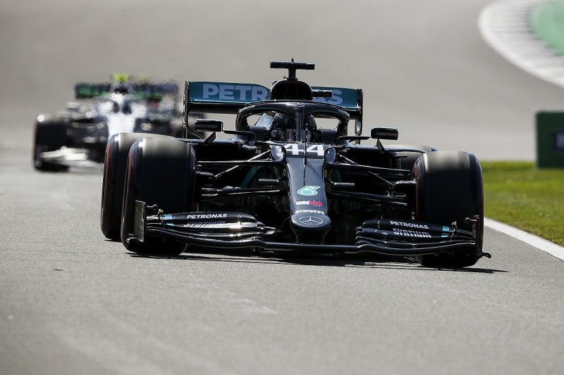 Hamilton explains "difficult day" of F1 British GP practice amid balance woes