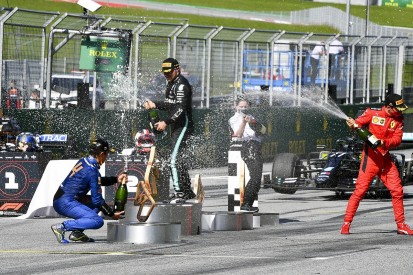 McLaren F1's Norris reacts to VR46 Moto3 rider's podium gaffe