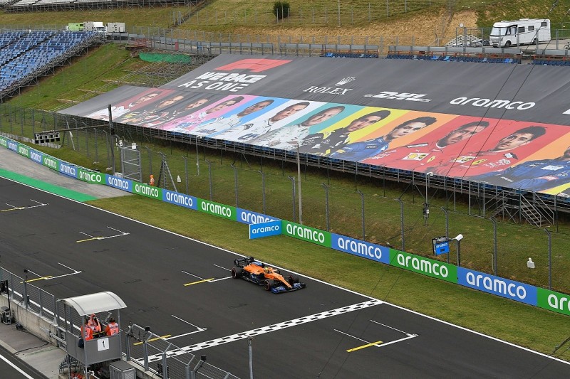Norris: F1 races feel "more like Formula Renault" without fans