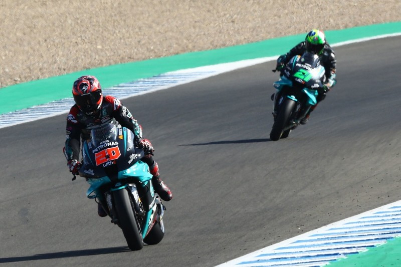 Andalusia MotoGP: Quartararo "not worried" about Yamaha engine issues