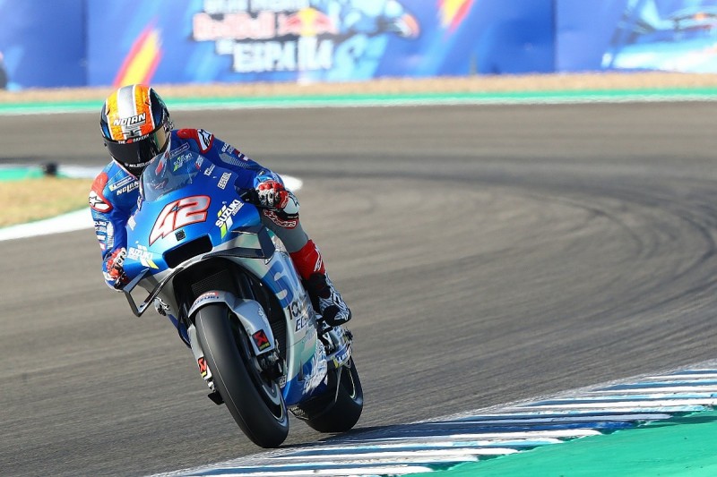 Andalusia MotoGP: Injured Rins "super proud" to finish "unbelievable" second Jerez race