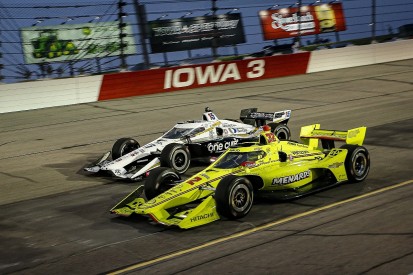 Pagenaud credits "never give up" attitude for Iowa victory