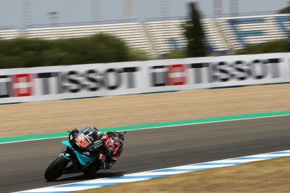 Spanish MotoGP: Quartararo sets new lap record to lead Jerez FP3 as Rins misses Q2