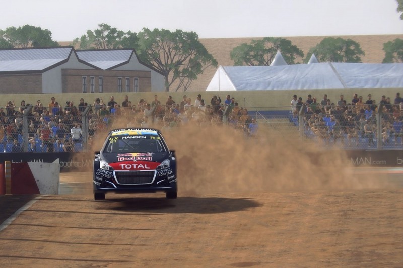 Hansen claims World RX Esports title as Van Gisbergen wins South African event