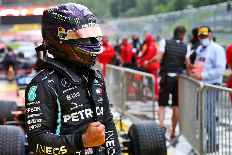 Hamilton: Styrian GP pole lap reminded me of 2008 British GP win