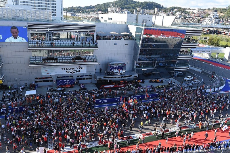 Sochi working on "meticulous" plan for fans to attend F1 Russian GP