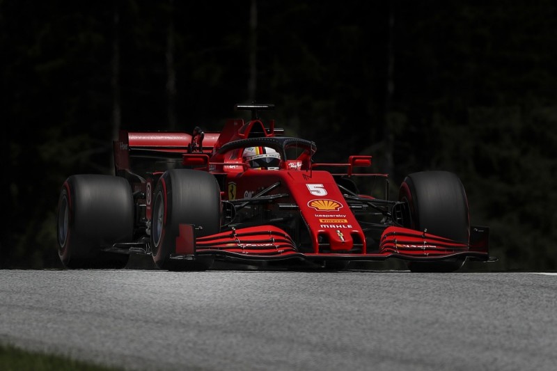 Vettel: Q2 exit "a surprise" for Ferrari at F1 Austrian GP
