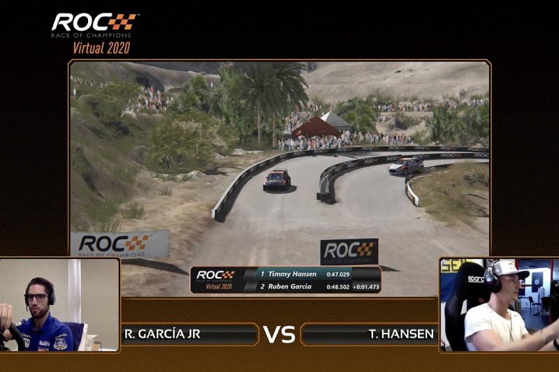 Grosjean/Baldwin win Virtual Race of Champions, Hansen triumphs in solo event