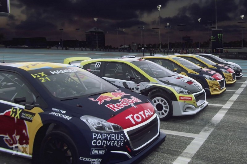 Watch Live: Van Gisbergen headlines World RX Esports Hell