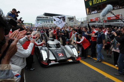 When Audi's last car standing pipped Peugeot in a Le Mans classic