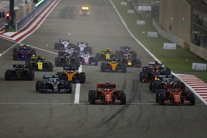 A second Bahrain F1 race could run on different "almost oval" track, says Brawn