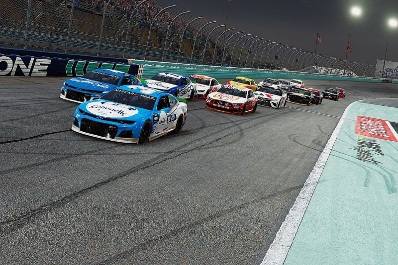 Brooks and Jobes win eNASCAR Heat Pro League openers at Homestead