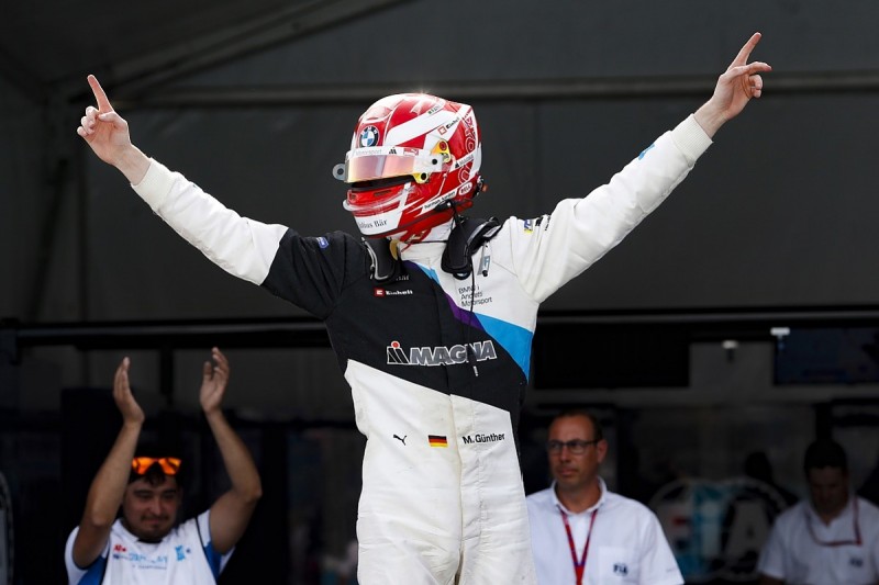 Guenther victorious in Formula E's Race at Home Challenge test race