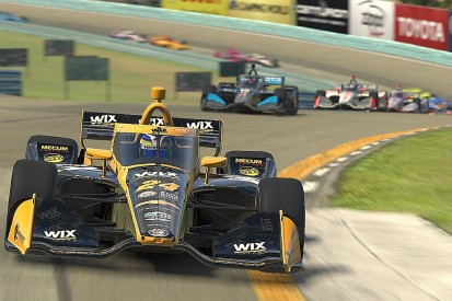 Karam sees off Rosenqvist to win IndyCar iRacing opener at Watkins Glen
