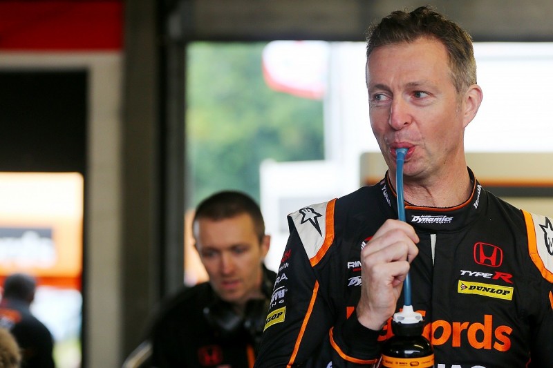BTCC champion Neal back in cockpit seven weeks after biking accident