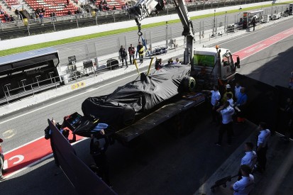 Mercedes F1 engine issue caused Hamilton's on-track testing stoppage