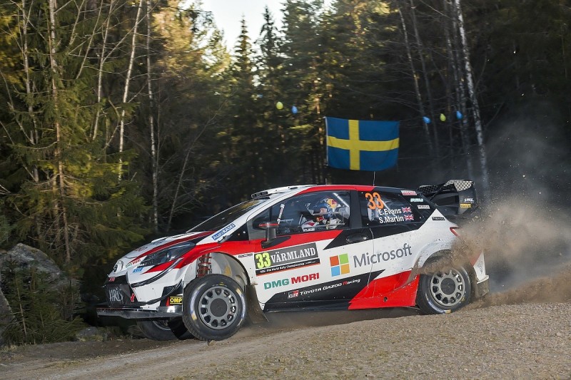 WRC Rally Sweden: Evans dominates opening loop to lead by 7.9s
