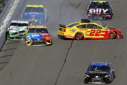 Keselowski blasts team-mate Logano's "dumb racing" in NASCAR Clash