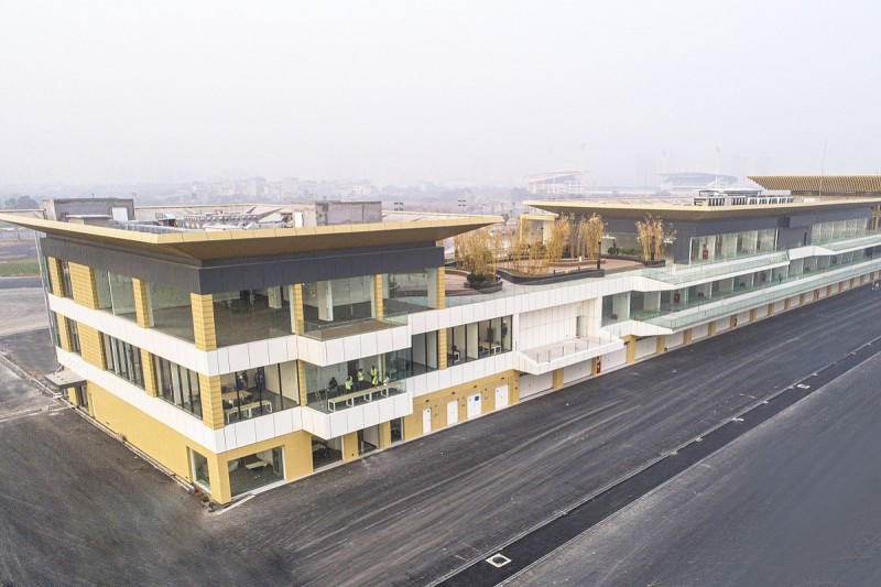 First images of F1 Vietnam GP pits revealed after work completed