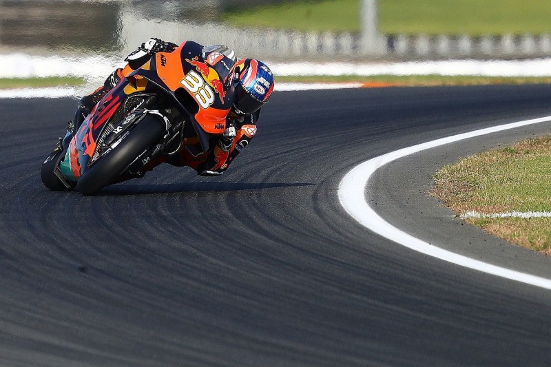 Rookie Binder waiting for "something to click" on KTM MotoGP bike