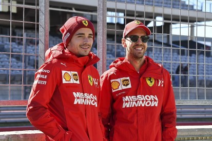 Leclerc has "still got a lot to learn" from F1 team-mate Vettel