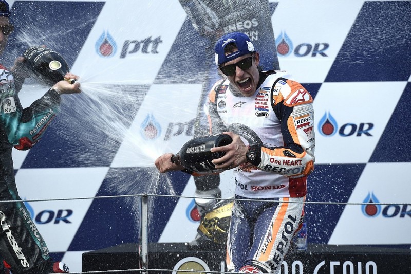 Six-time MotoGP champion Marquez crowned Rider of the Year