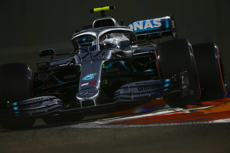 Abu Dhabi GP: Bottas leads Mercedes 1-2, but clashes with Grosjean