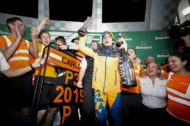 McLaren's Sainz: Brazilian GP was definitely best race of my career