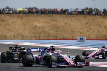 Perez baffled by French GP penalty for off-track moment on first lap