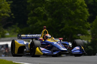 Road America IndyCar: Rossi beats Penskes to top spot in practice