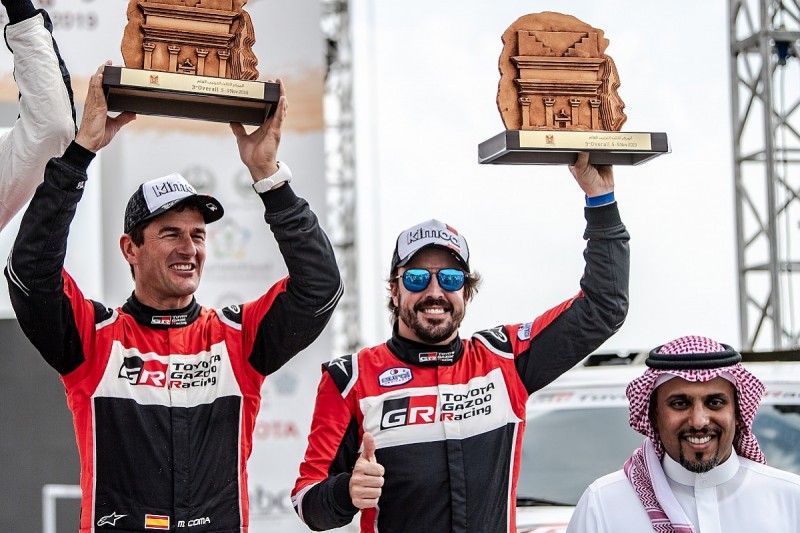 Fernando Alonso takes maiden rally-raid podium ahead of Dakar 2020