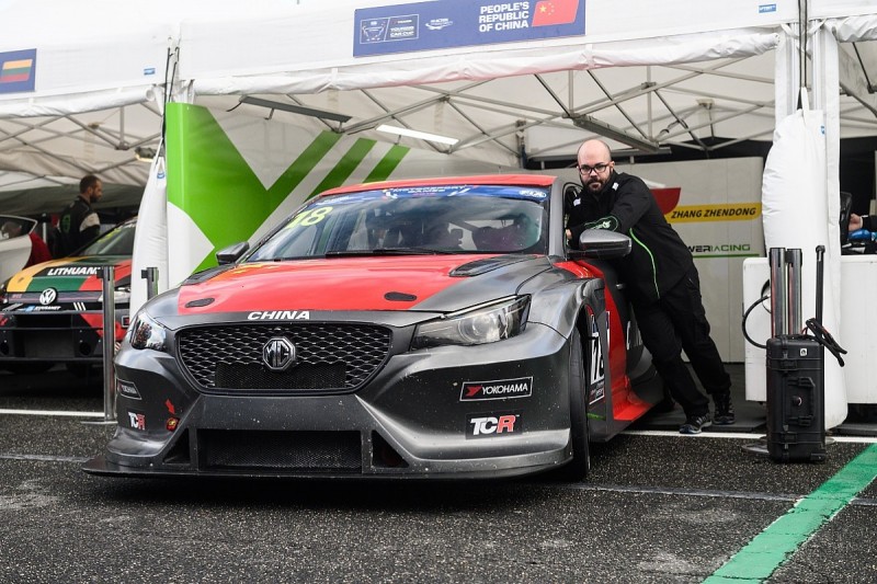 MG TCR car in international bow at FIA Motorsport Games