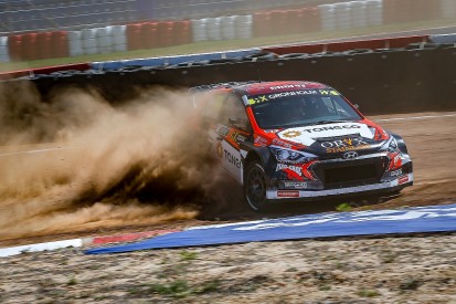 South Africa World Rallycross: Gronholm leads from Timmy Hansen