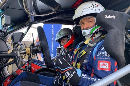 WTCR champion Gabriele Tarquini tries Hyundai World Rally Car