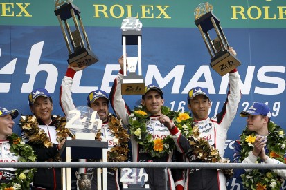 Alonso, Nakajima, Buemi win Le Mans 24 Hours and 2018/19 WEC title