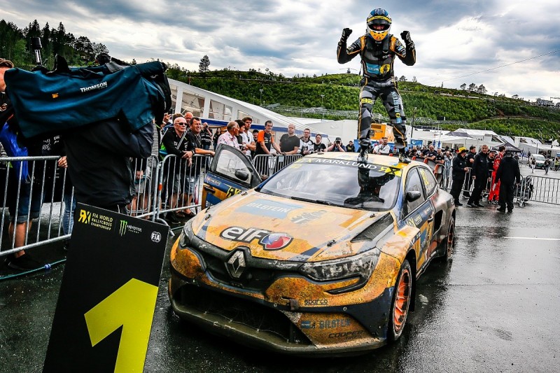 WRX Norway: Marklund claims first series win at suddenly wet Hell