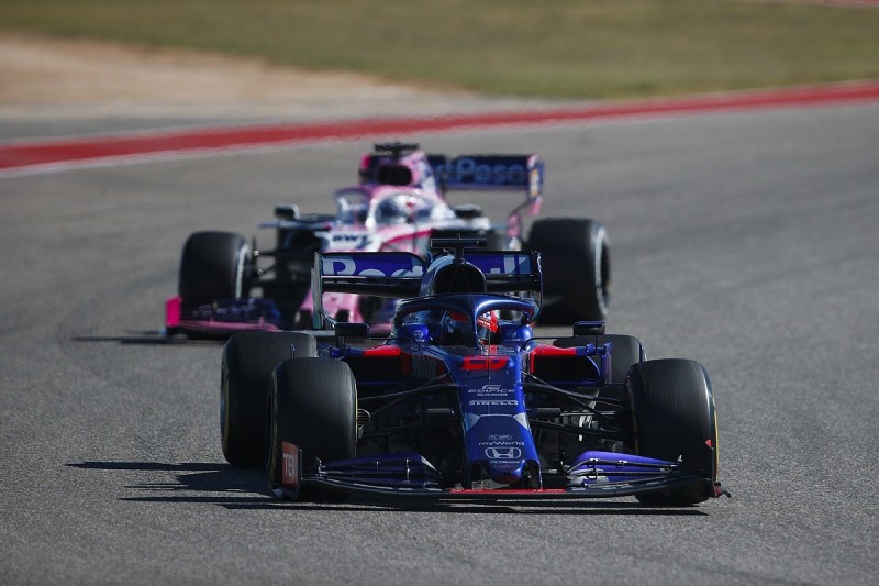 Kvyat: F1 Penalty for Perez clash that cost final USGP point stupid