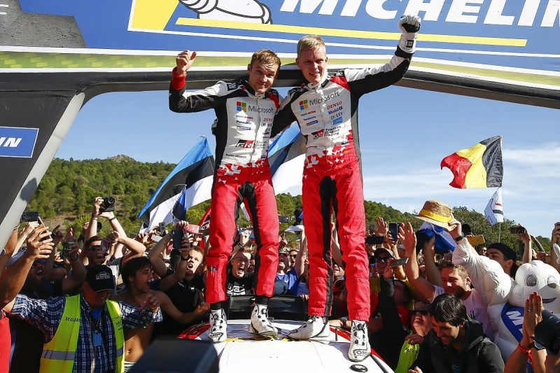 WRC Spain: Toyota's Tanak takes '19 title, Neuville wins for Hyundai