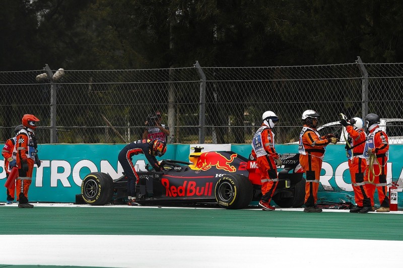 Albon's recent run of "pushing crashes" in F1 denting his confidence