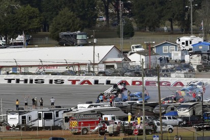 NASCAR Talladega flip driver Gaughan wants OK to race from parents