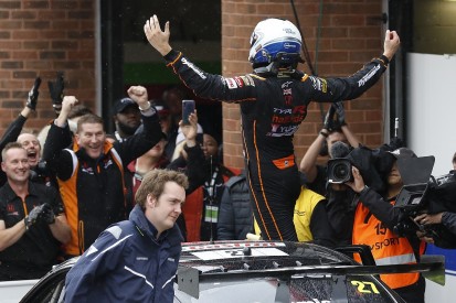 Brands Hatch BTCC: Dan Cammish storms from 12th to win race one