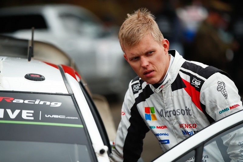 WRC Portugal: Ott Tanak clings to lead as Toyotas suffer damper issues
