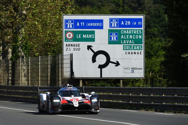 Sebastien Buemi quickest for Toyota as Le Mans testing begins